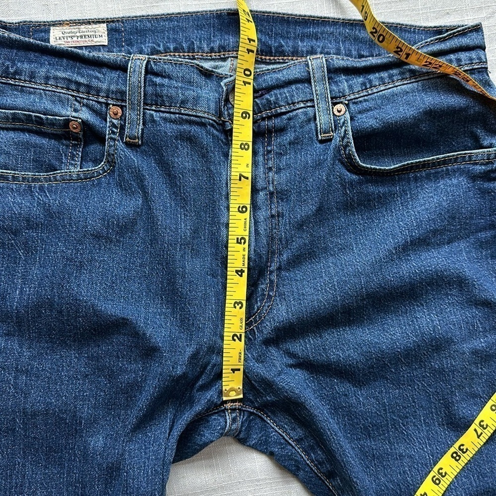 Levi's 502 Blue Denim Jeans - Picture 6 of 12